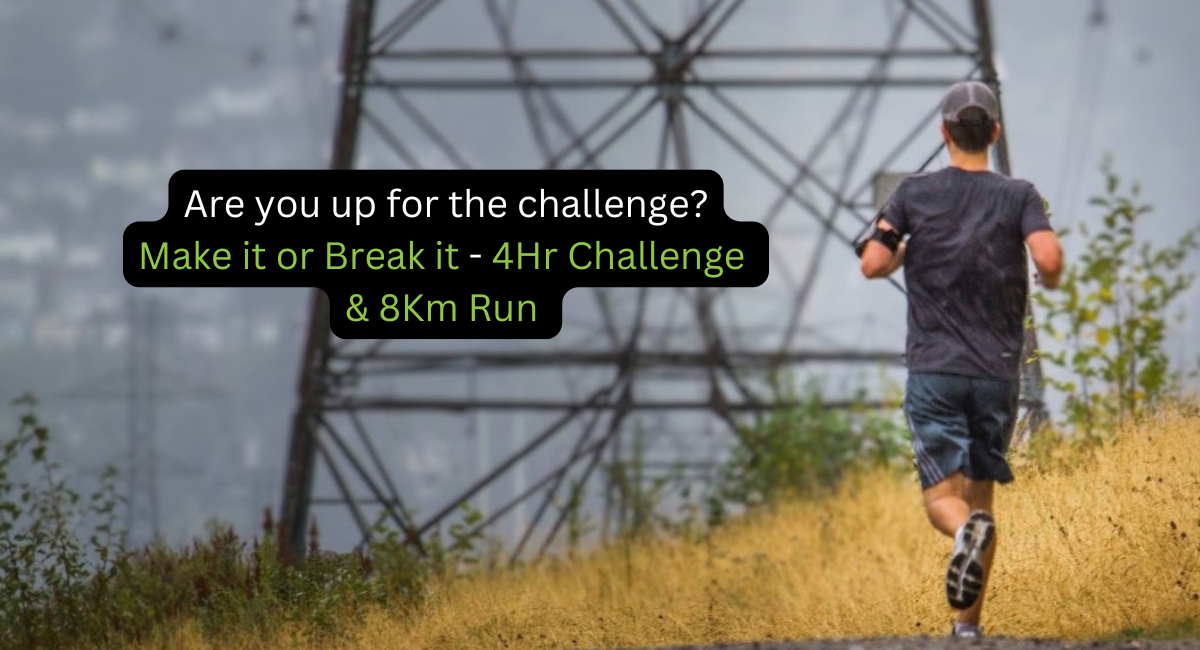 Man running the coquitlam crunch