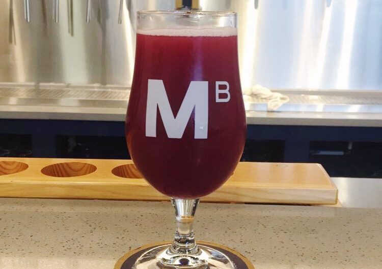 Glass of craft beer from Mariner Brewing